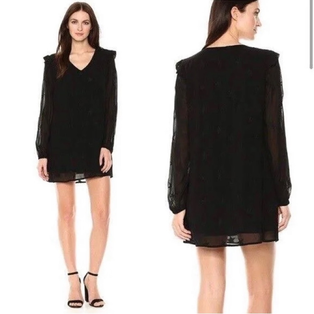 Michael Stars sheer mesh dress small